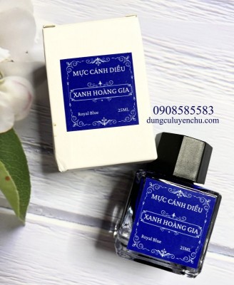 Mực luyện chữ cánh diều màu xanh hoàng gia-MLCĐ 68