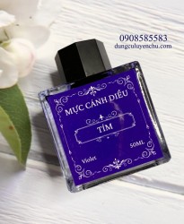 Mực luyện chữ cánh diều màu tím Violet