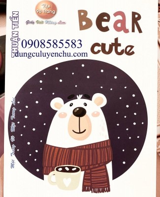 Giấy tập Thuận Tiến Bear Cute định lượng 95-VLCĐ 78