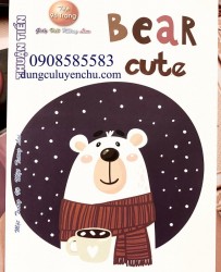 Giấy tập Thuận Tiến Bear Cute định lượng 95